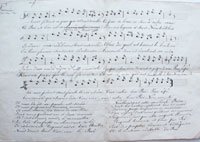 Chant interpr&eacute;t&eacute; par les enfants des &eacute;coles