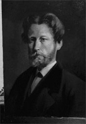 Un portrait fort peu connu d'Oscar Huguenin,par lui-m&ecirc;me